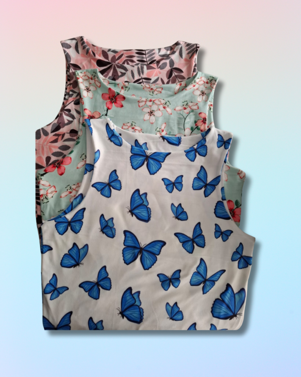 Croptop Básico Mujer