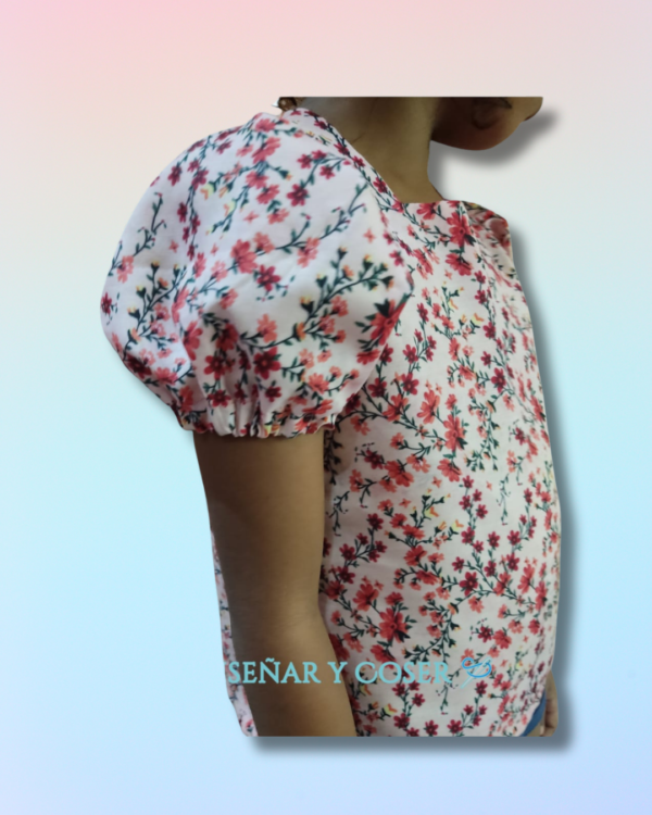 Blusa Manga Bombacha Infantil