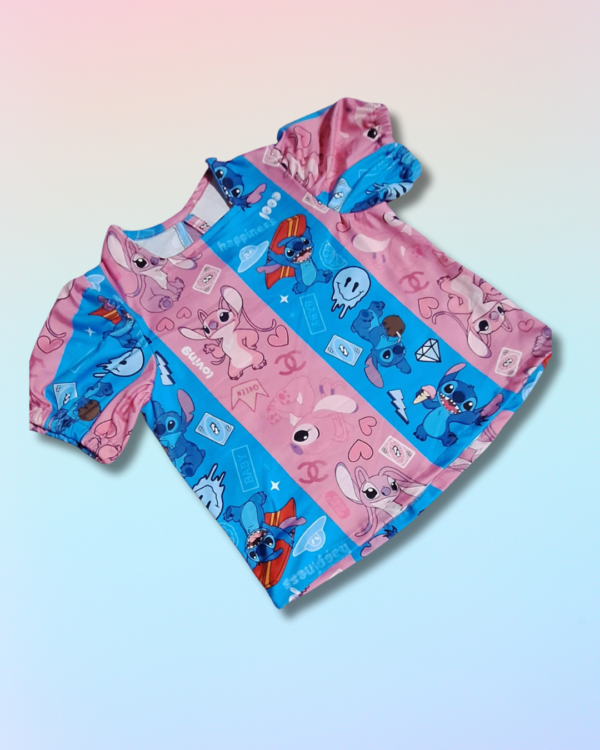 Blusa Manga Bombacha Infantil - Imagen 3