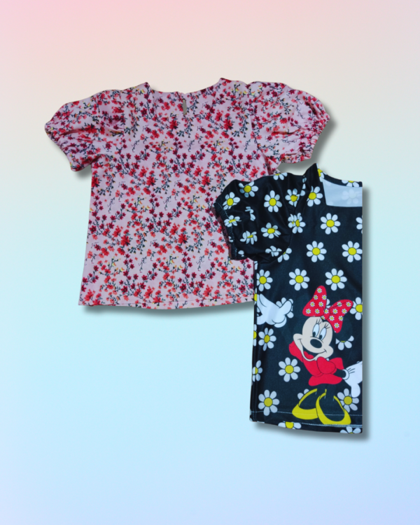 Blusa Manga Bombacha Infantil - Imagen 2
