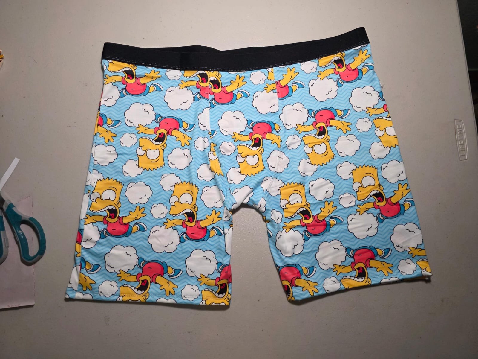 Boxer anatómico masculino confeccionado con molde PDF