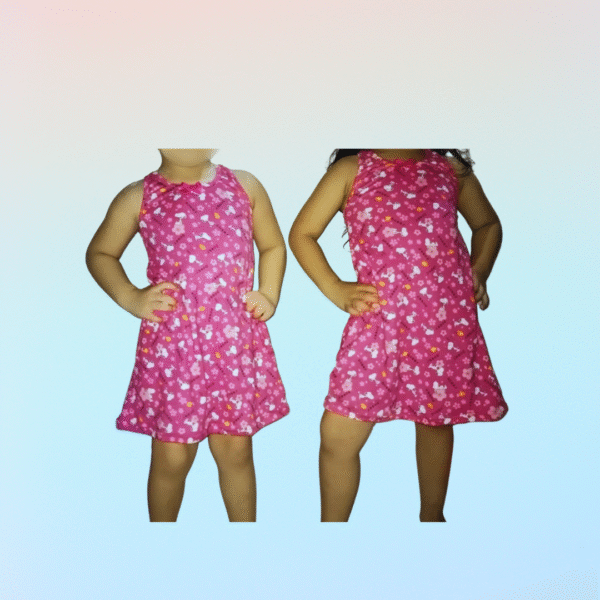 Molde Vestido / Bata Dalí. Tallas: 2 a 8 años - Imagen 2