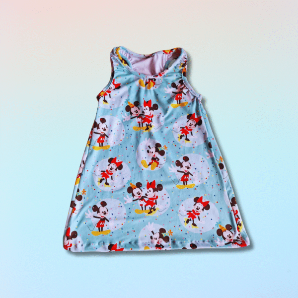Molde Vestido / Bata Dalí. Tallas: 2 a 8 años - Imagen 4