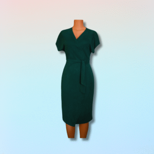 Vestido Envolvente Elegante S a 2XL