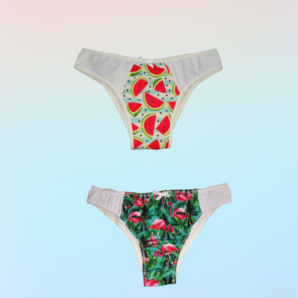 Video Curso Tanga con recorte, molde S hasta 2XL
