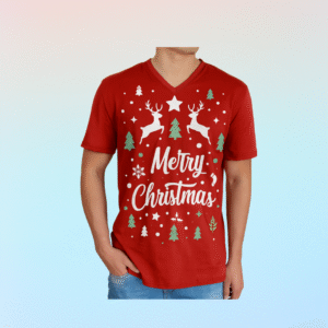 Molde Camiseta Basica cuello V, XS a 3XL