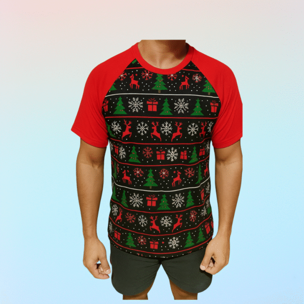 Molde Camiseta Ranglan Manga Corta S a 3XL