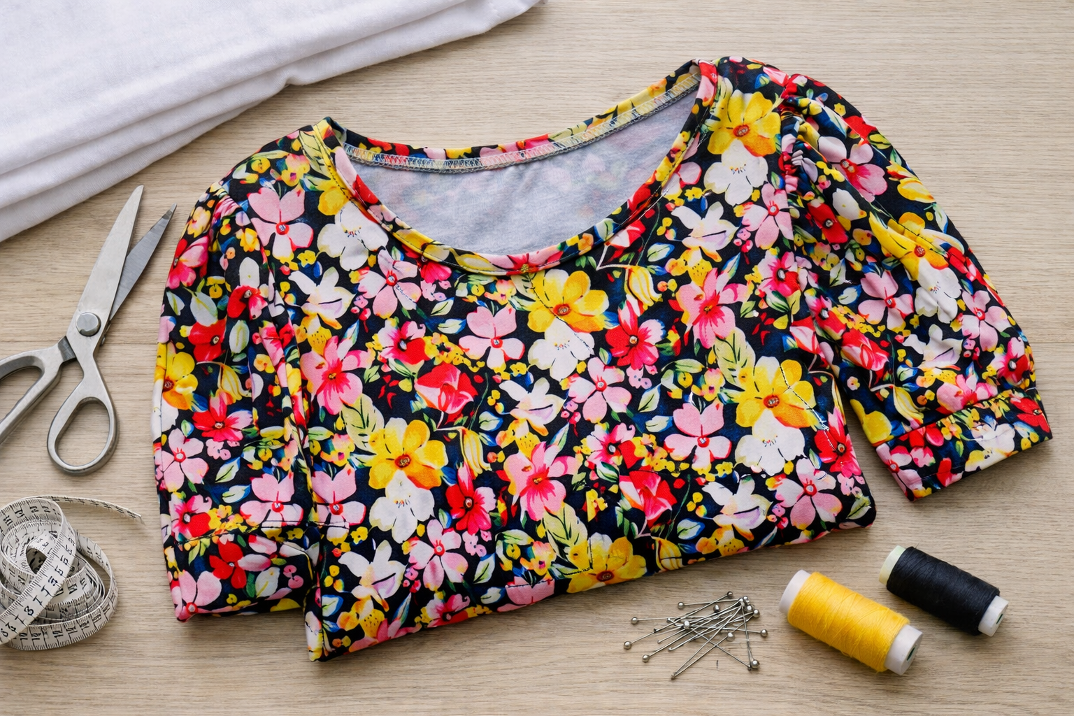 Resultado - blusa terminada